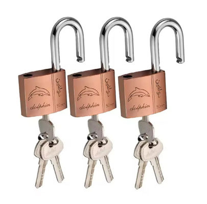 Catena corta lucchetto di rame 50 mm ottone ingombro chiavi simili