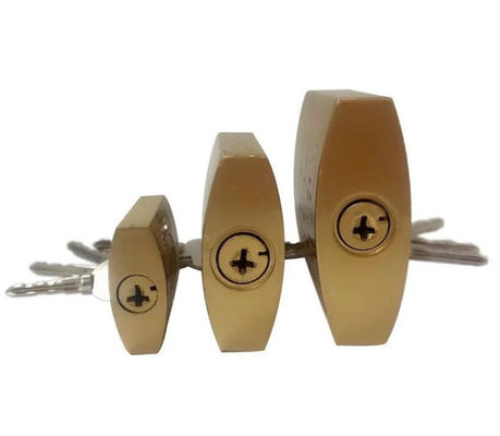 Combinazione in ottone, resistente alle intemperie, serratura esterna, resistente alle intemperie, 20 mm
