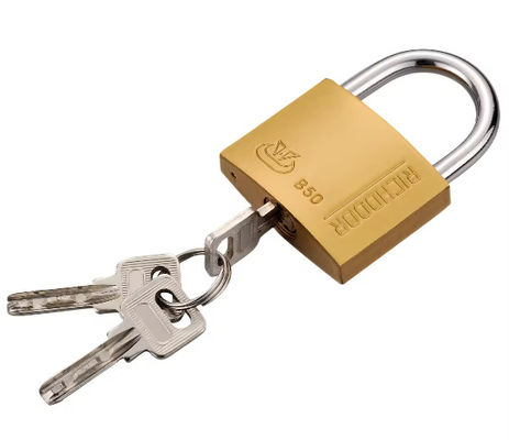 ISO9001 Serratura interna in ottone da 40 mm con chiavi simili a ODM