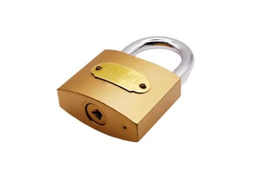 32 mm 50 mm Imita lucchetto di rame con chiavi incrociate ottone placcato oro