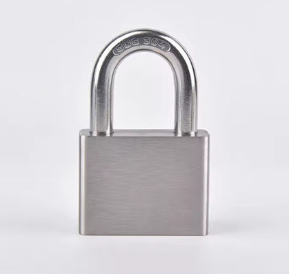 30 mm lucchetto resistente alle intemperie in acciaio inossidabile con chiavi simili a una fascia corta personalizzata