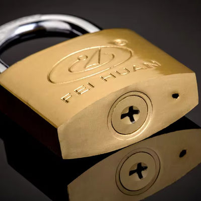 Antirust Imitazione Padlock Copper Toolbox 38mm Logo personalizzato