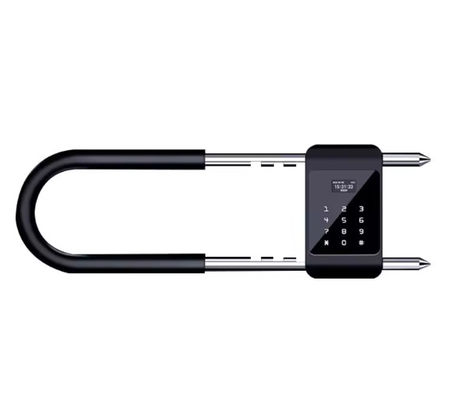 Smart Fingerprint U-Shaped Padlock USB Charge Alta sicurezza