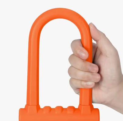 Anti-furto MTB Silicone a forma di U chiave di lucchetto sicurezza per la bicicletta stradale