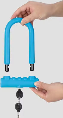 Anti-furto MTB Silicone a forma di U chiave di lucchetto sicurezza per la bicicletta stradale