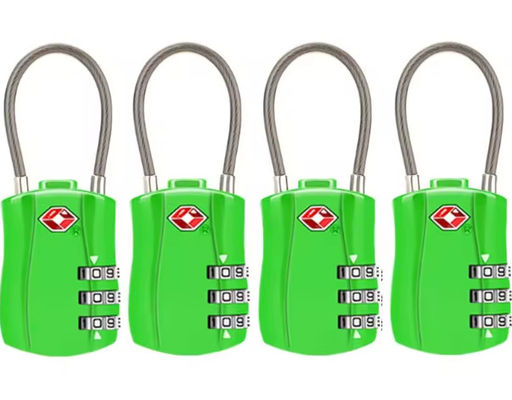 3 Serratura digitale a combinazione di bagagli Serrature per valigie Tsa approvato
