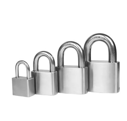 Serratura in argento di sicurezza Stainless Mini lucchetti a chiave simile 25mm