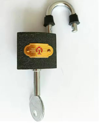 Corrosione a prova di ferro Pad Blocco Long Chain For Outdoor Security